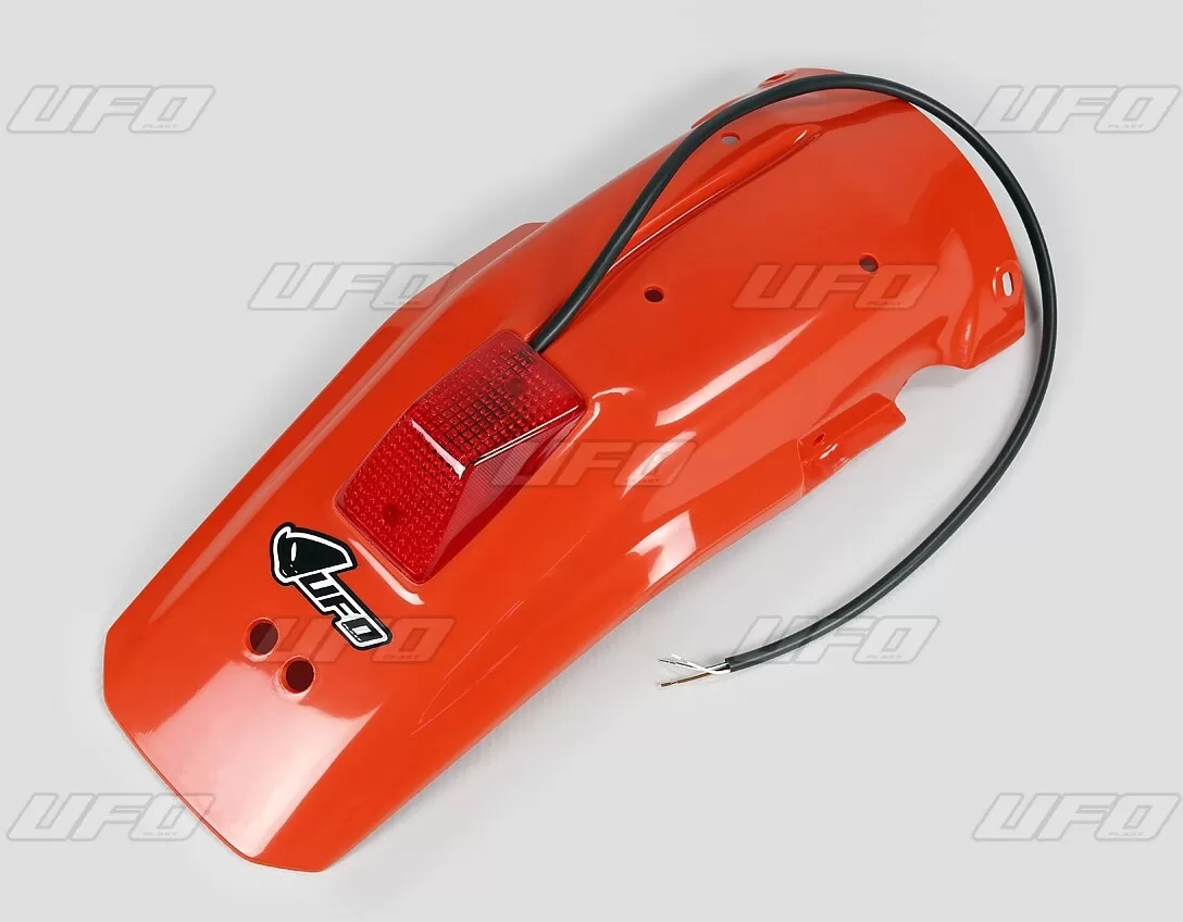 UFO Rear Fender Orange Honda XR600 88-05