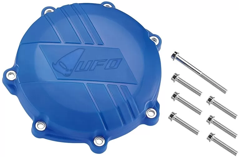 UFO Clutch Cover Yamaha Blue YZF/WRF 250 AC02403