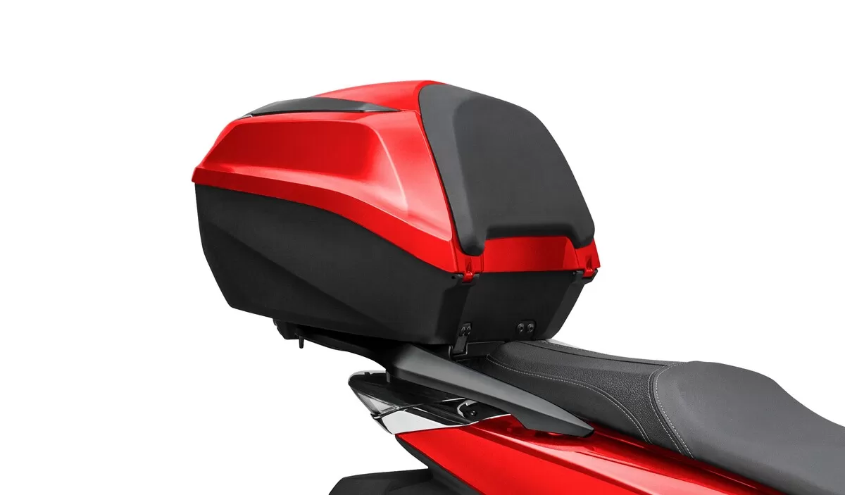 Honda 35L Smart Top Box In Hyper Red