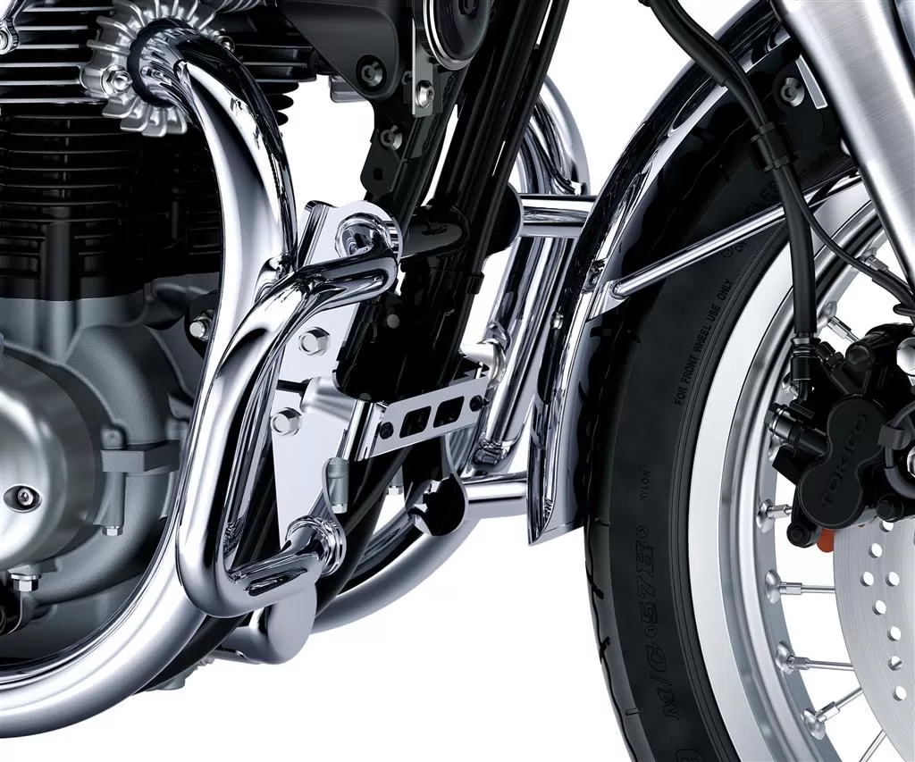Kawasaki Frame Protection Chrome