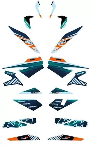 KTM Factory Decal Set Decal Set 890 Duke R