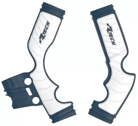 Rtech Plastic Frame Guards Husqvarna TC 65 Blue/White