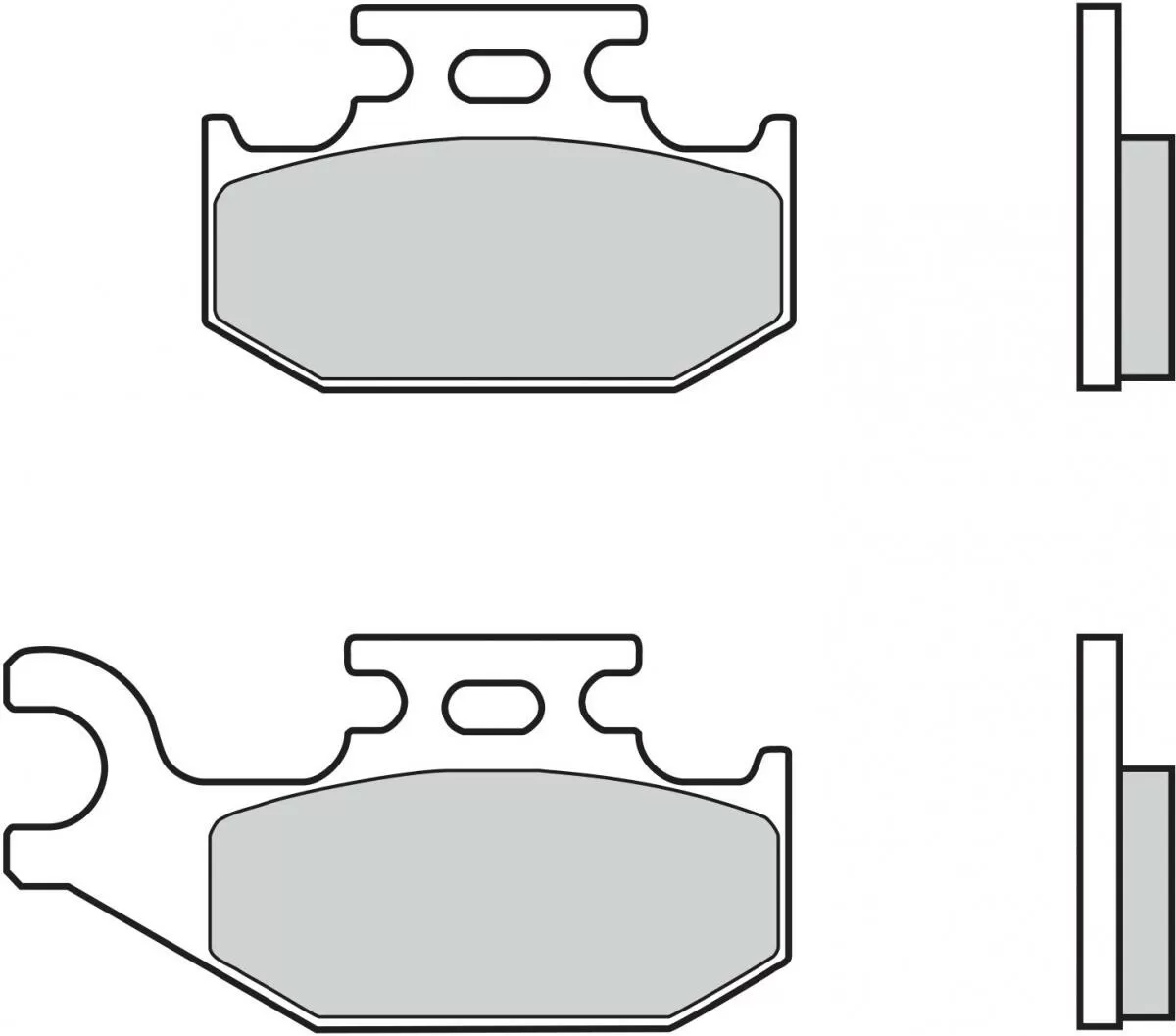 Brembo 07GR50SD Brake Pads Sinter Off Road 