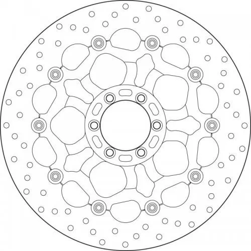 Brembo Brake Disc 108200384 320X5