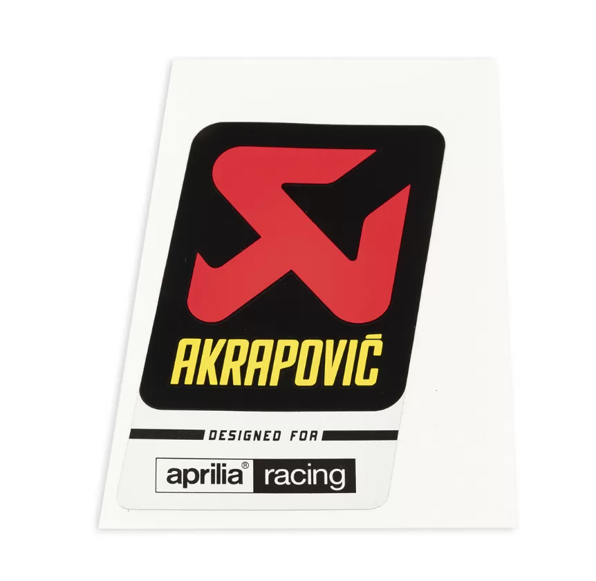 Akrapovic Exhaust sticker Tuono V4 1100 RR