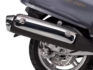 Suzuki Ornament Plate Exhaust Burgman 650 (07-12)