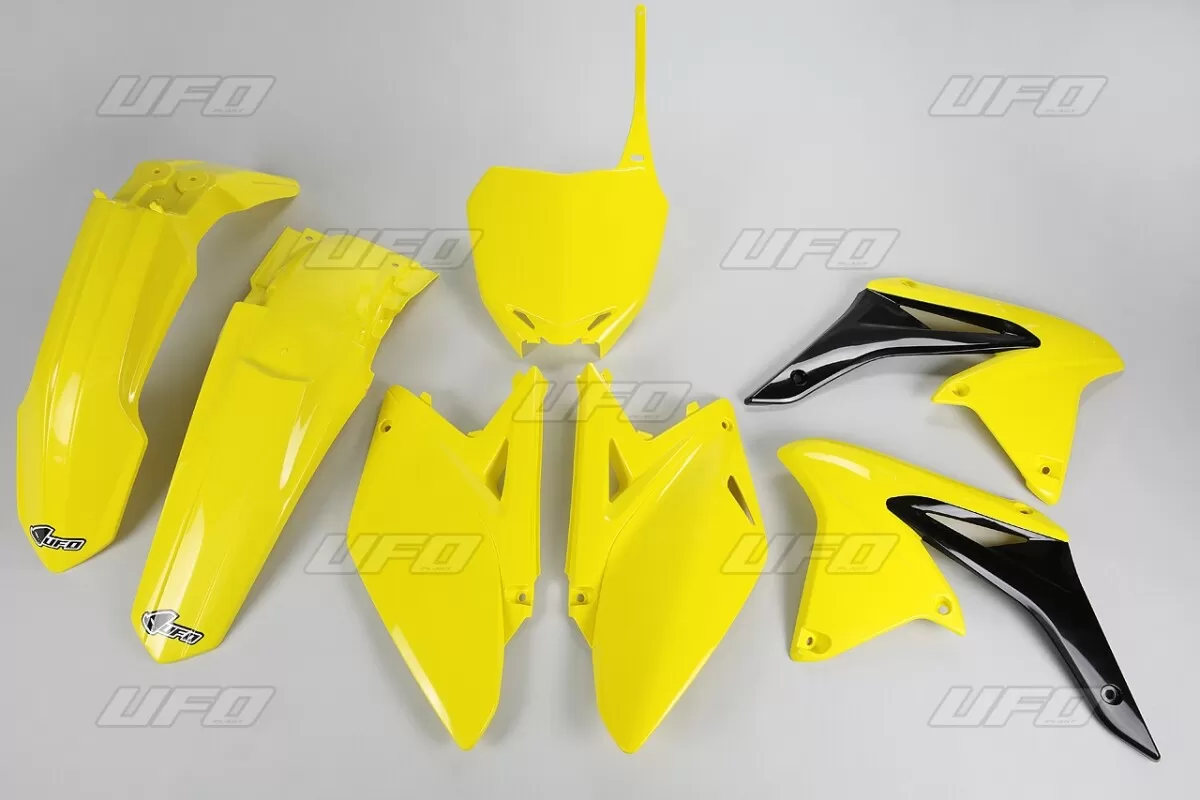 UFO Plastic Kit Yellow Suzuki RM-Z250