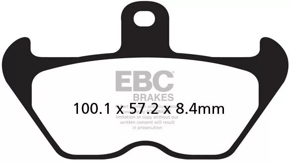 EBC HH Sintered Sportbike Brake Pads FA407HH