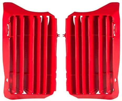 Rtech Oversize Radiator Louvers Red Honda CRF-R/CRF-RWE 450