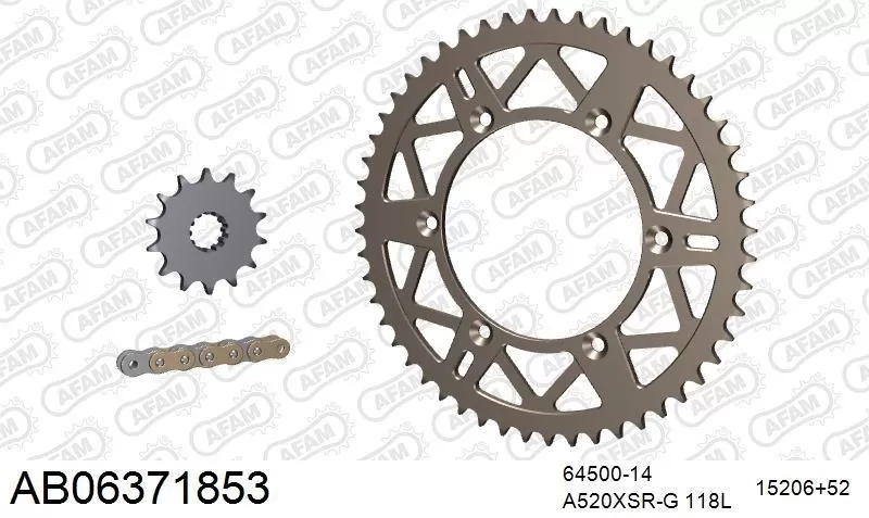 AFAM Chainset - Aluminium AB