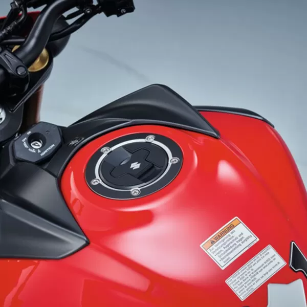 Suzuki Fuel Cap Protector Sticker Black