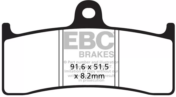 EBC HH Sintered Sportbike Brake Pads FA424HH