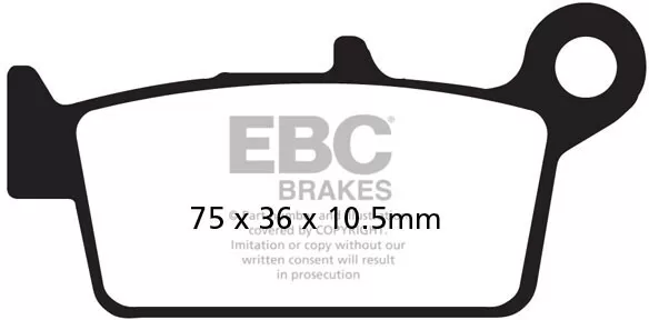 EBC Sintered 'R' Brake Pads FA131R