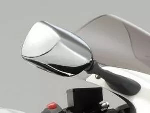 Suzuki Mirror Decoration Set Chrome Hayabusa GSX 1300 R (08-17)