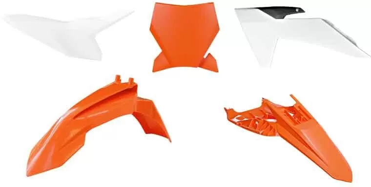 Rtech Plastic Kit KTM SX 50 2024 Orange/White/Black
