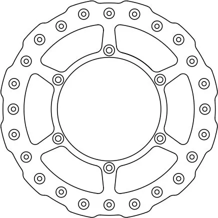 Ferodo FMD0028MXR Fixed Brake Disc / Offroad