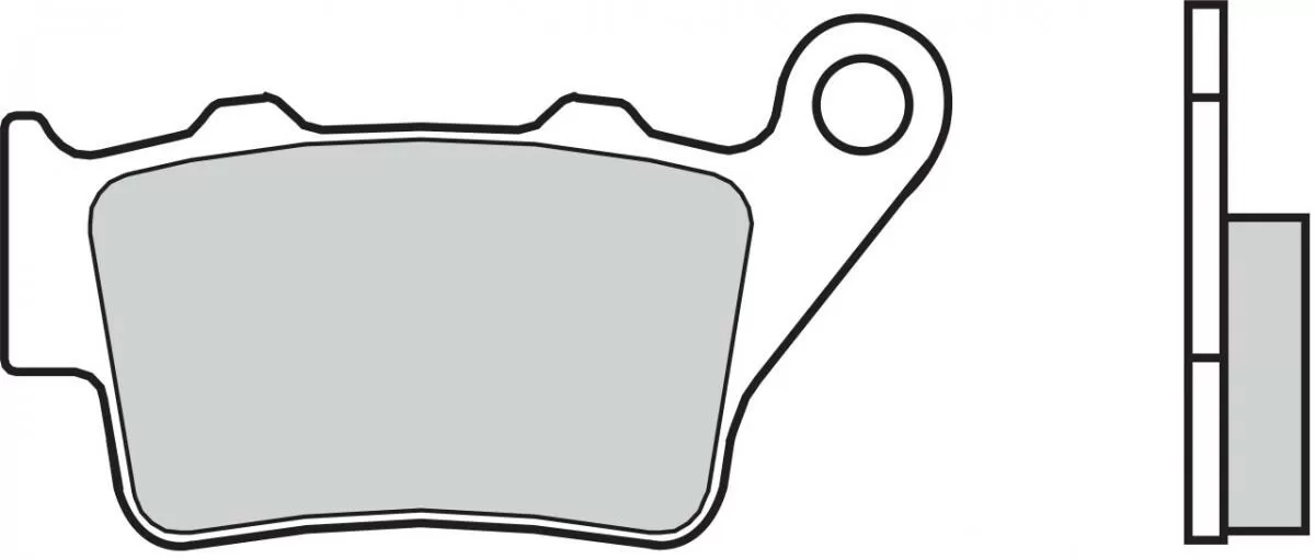 Brembo 0708230 Brake Pads Organic Genuine Scooter 