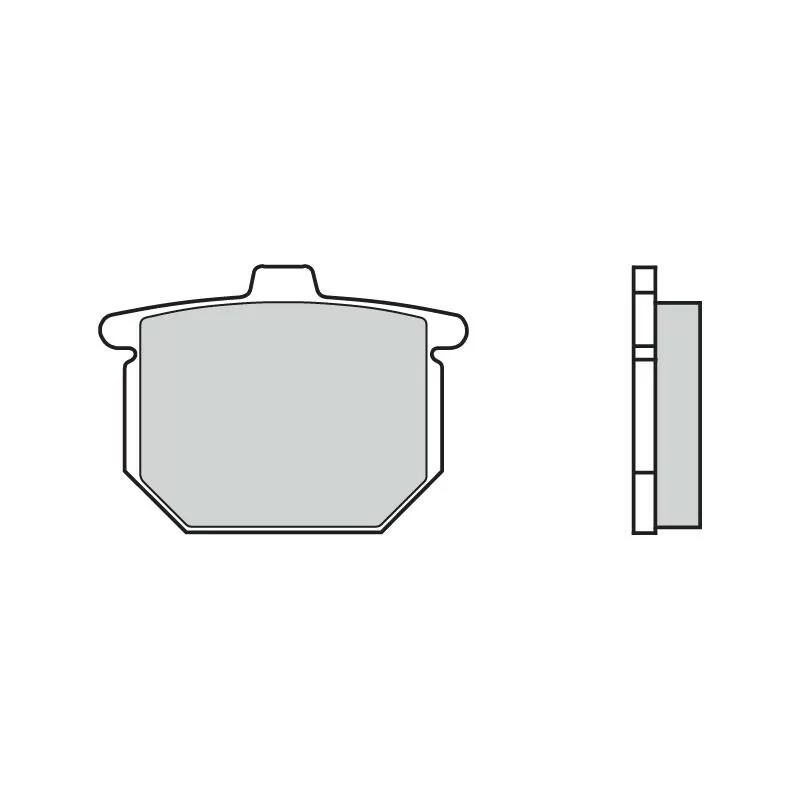 Brembo 07HO1212 Brake Pads Organic Genuine Street 