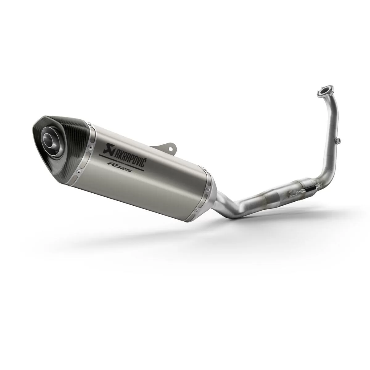 Yamaha Akrapovic Slip-on Exhaust Titanium YZF-R125