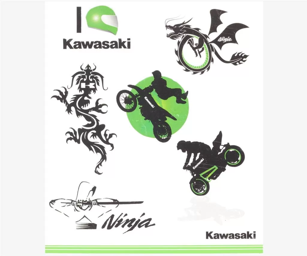 Kawasaki KAWASAKI KID TATTOO SET MERCHANDISE