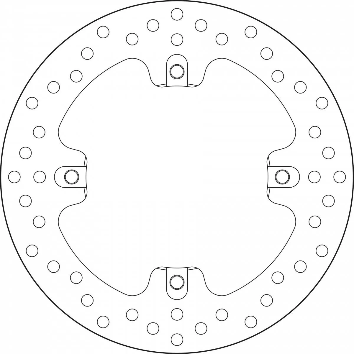 Brembo Brake Disc 68B407J1