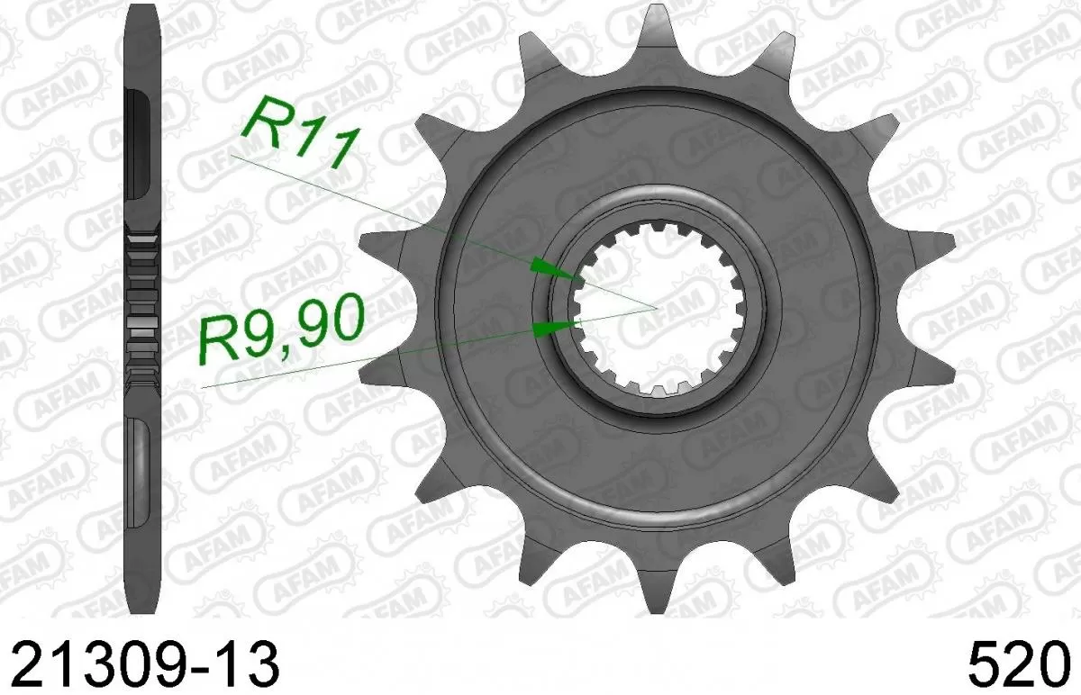 AFAM Sprocket Front 13T - 520