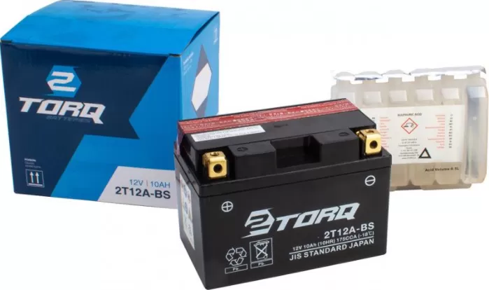 2TORQ Battery 2T12A-BS (YT12A)