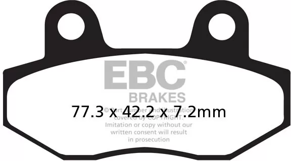 EBC HH Sintered Sportbike Brake Pads FA086HH