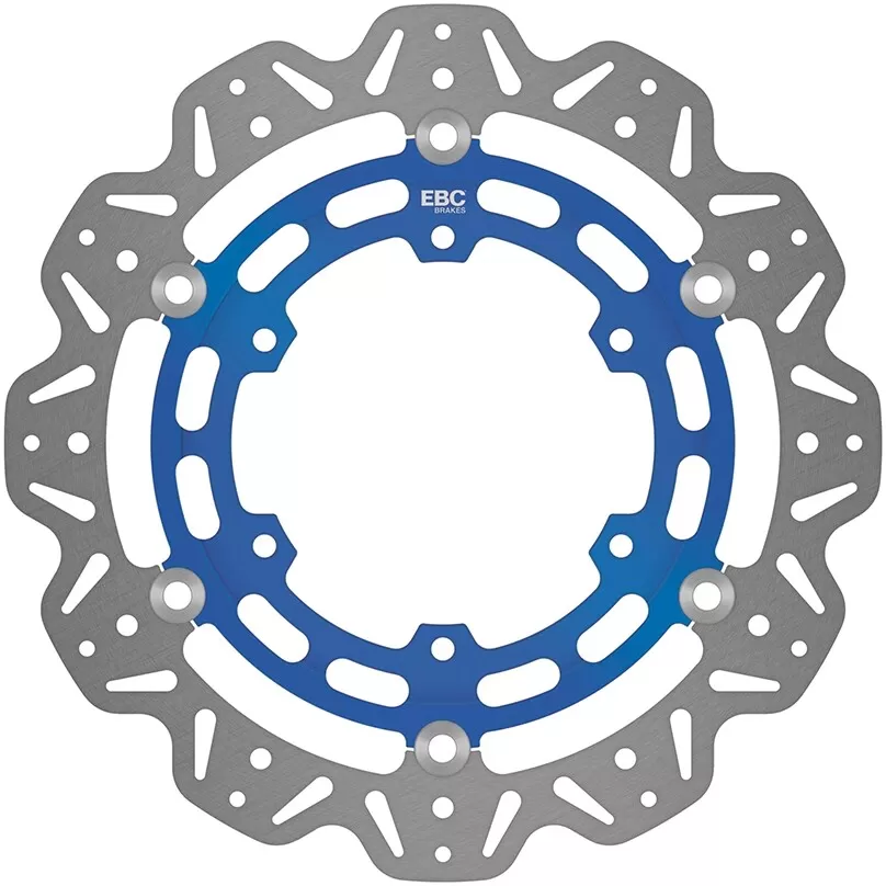 EBC Vee Floating Brake Disc Blue Center VR2128BLU
