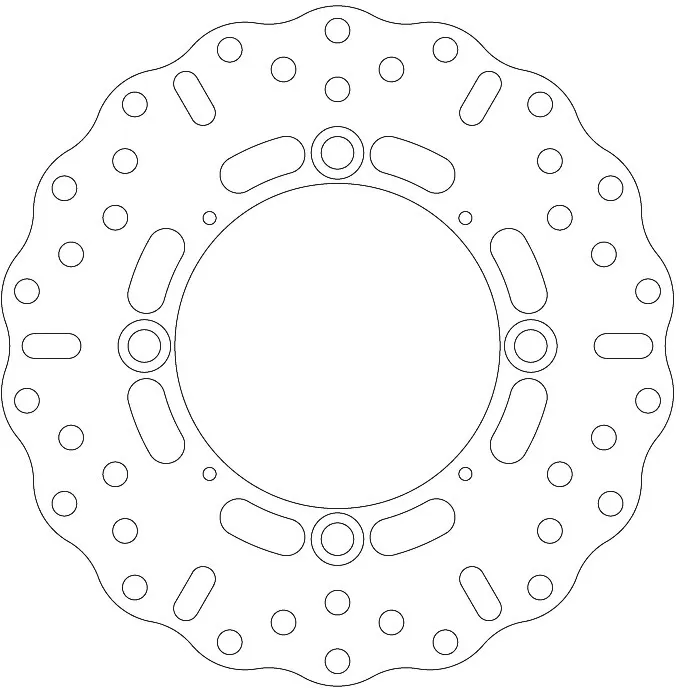 EBC Solid Wave Brake Disc MD1181C
