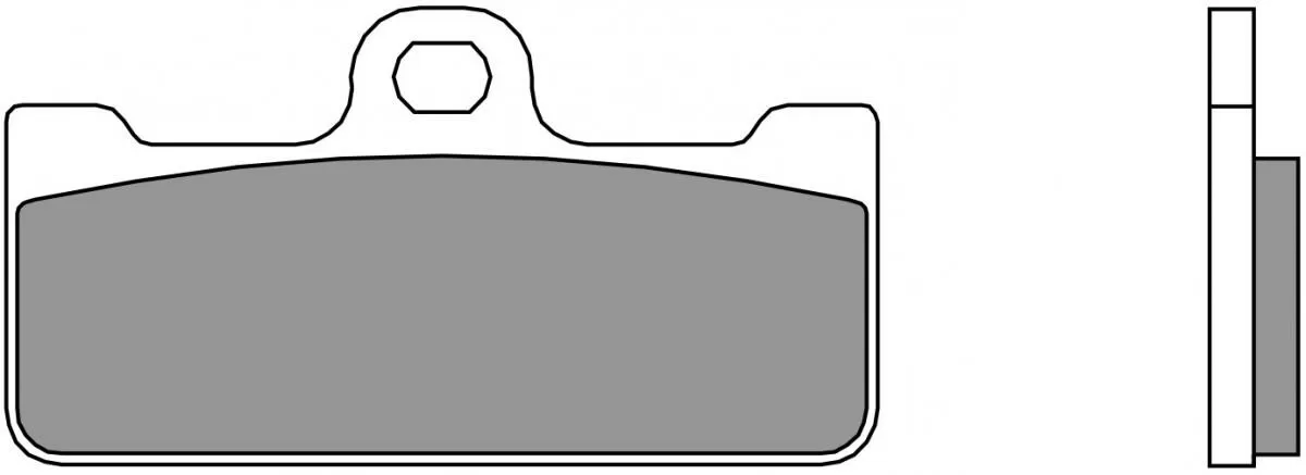 Brembo 07BB10RC Brake Pads Organic Road Racing 