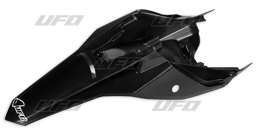 UFO Rear Fender with Side Panels Black for KTM 65