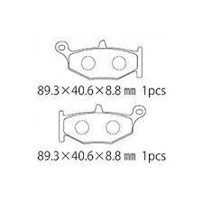 Suzuki Brake Pad Set Rear ABS 69101-44830