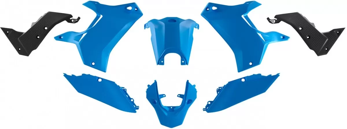 Rtech Plastic Kit Yamaha T7 700 Light Blue / Black