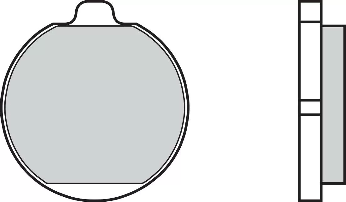 Brembo 07KA0414 Brake Pads Organic Genuine Street 