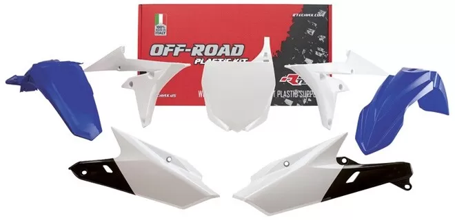 Rtech Plastics Kit 5 Pcs YZF 250/450 Yamaha Blue-White