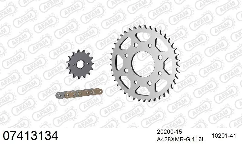 AFAM Chainset - Steel
