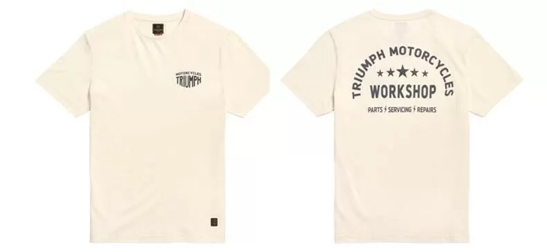 Triumph Workshop Address T-Shirt