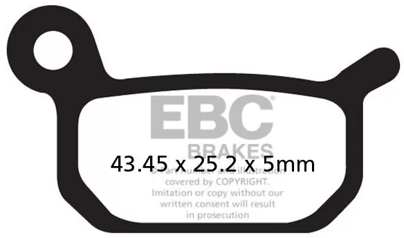 EBC Sintered R Brake Pads FA325R
