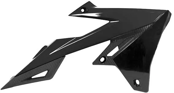 Rtech Black Radiator Scoops Suzuki RMZ 450 2018