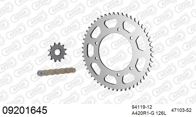 AFAM Chainset - Steel