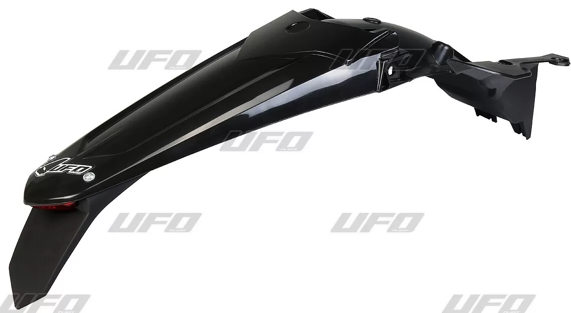 UFO Rear Fender with LED Black Yamaha YZF450 '18