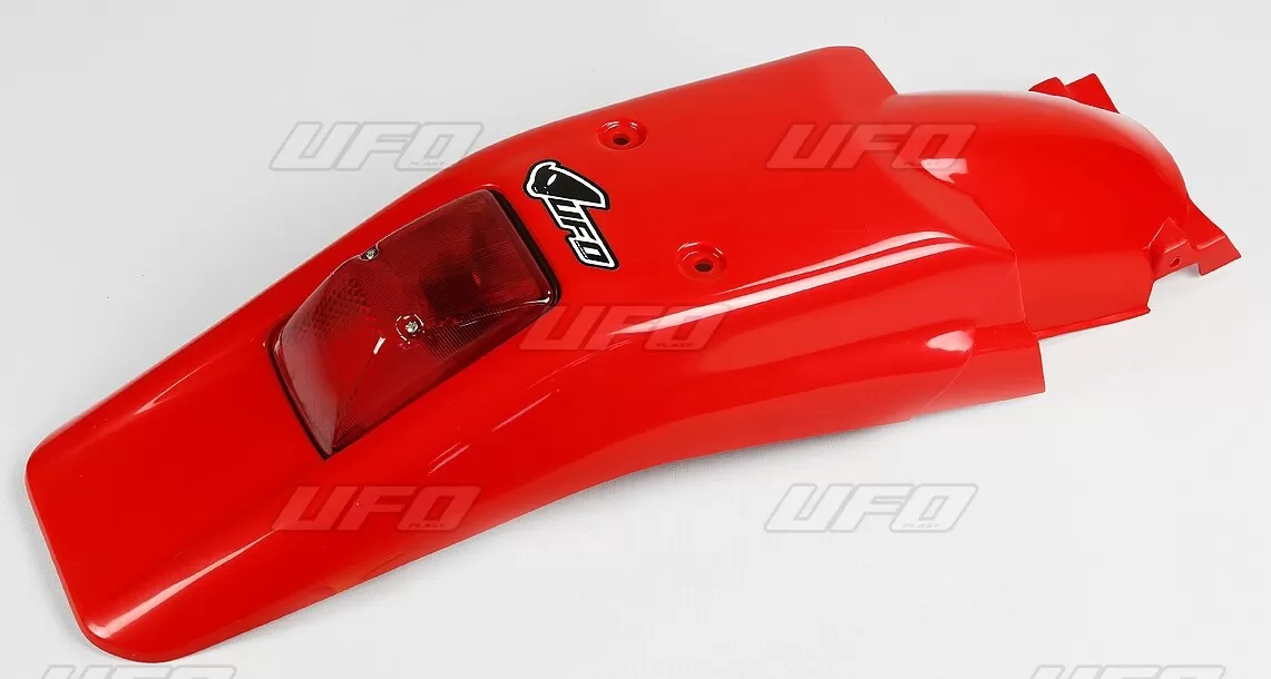 UFO Rear Fender Honda Red XR250/XR400 96-16