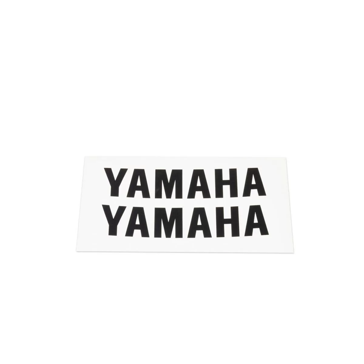 Yamaha Reflective Rim Sticker Rear Black