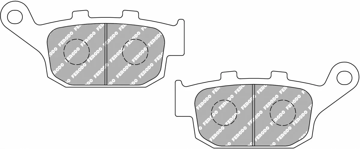 Ferodo FDB531EF Brake Pads Eco-Friction EF