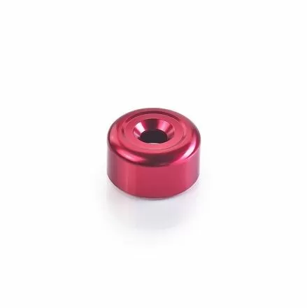 Triumph Steering End Cap Red