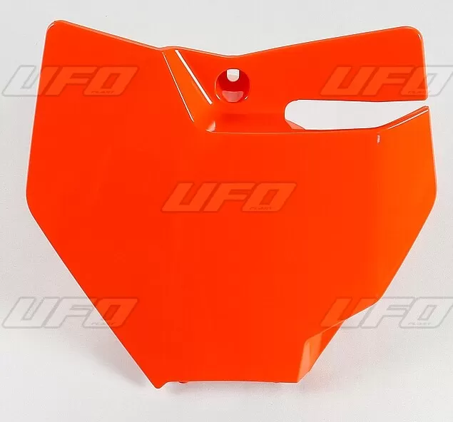UFO Front Number Plate KTM SX85 Orange