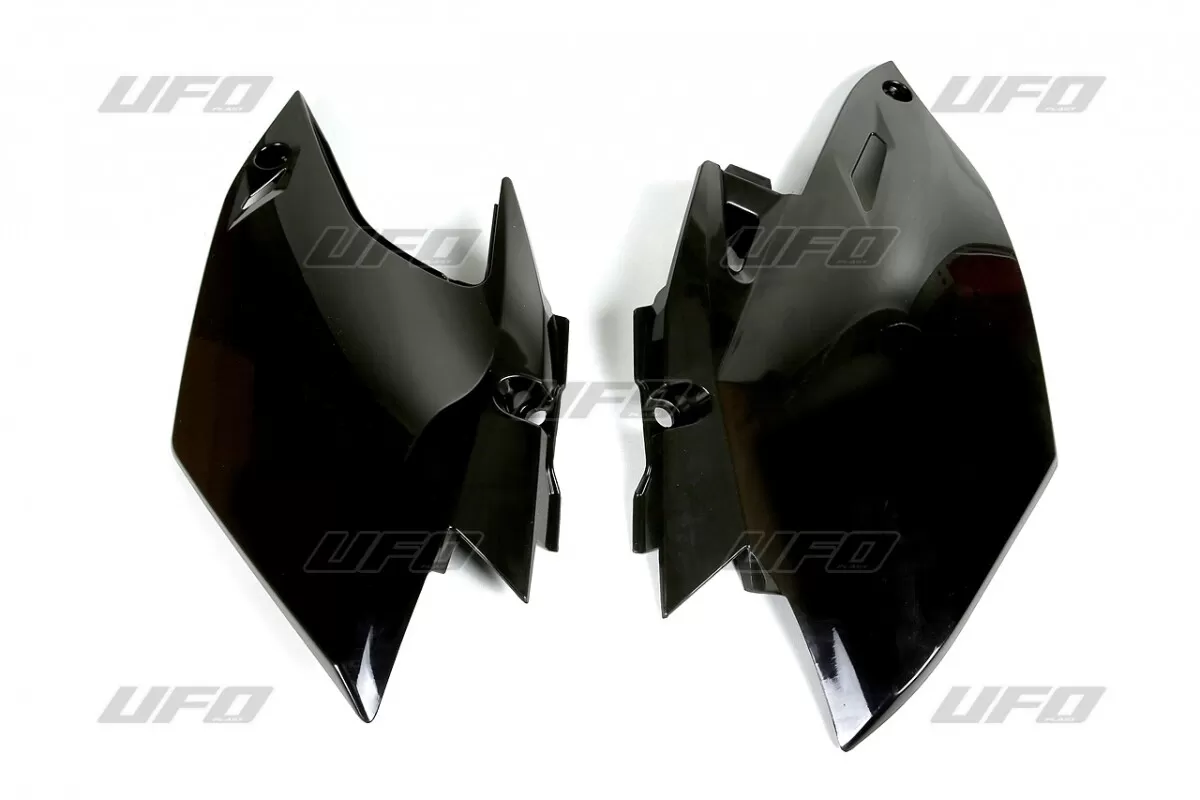 UFO Side Panels Black Yamaha WRF450