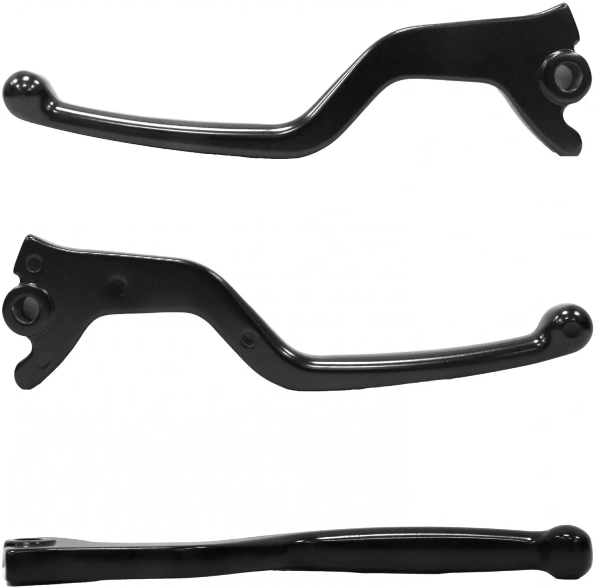 2TORQ Brake & Clutch Lever Set Black Hengtong Aprilia Derbi AGDS608