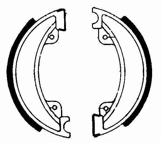 Ferodo FSB745 Brake Shoes 